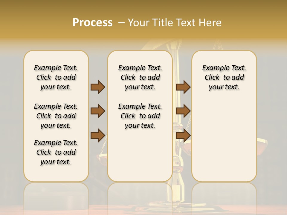 Authority Courthouse Copyspace PowerPoint Template