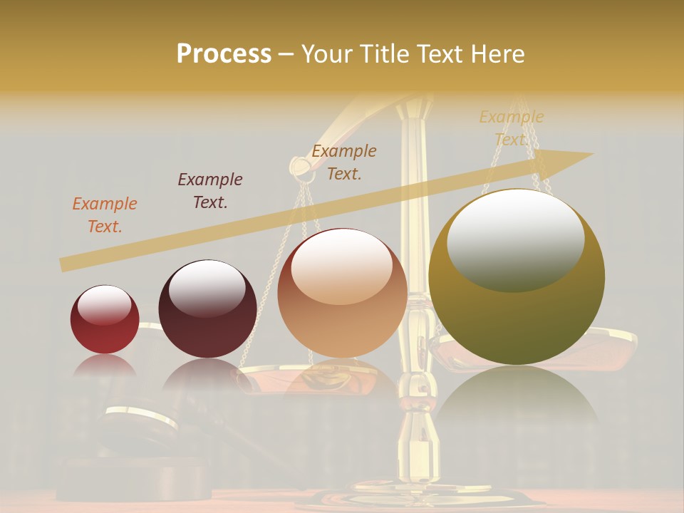 Authority Courthouse Copyspace PowerPoint Template