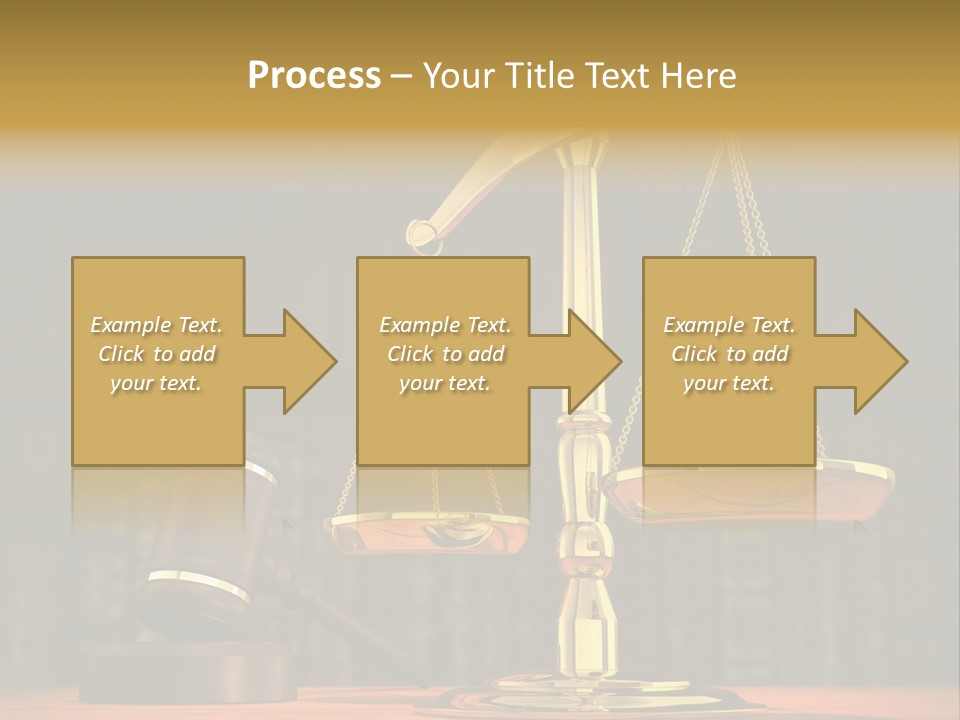 Authority Courthouse Copyspace PowerPoint Template