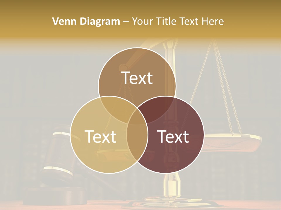 Authority Courthouse Copyspace PowerPoint Template