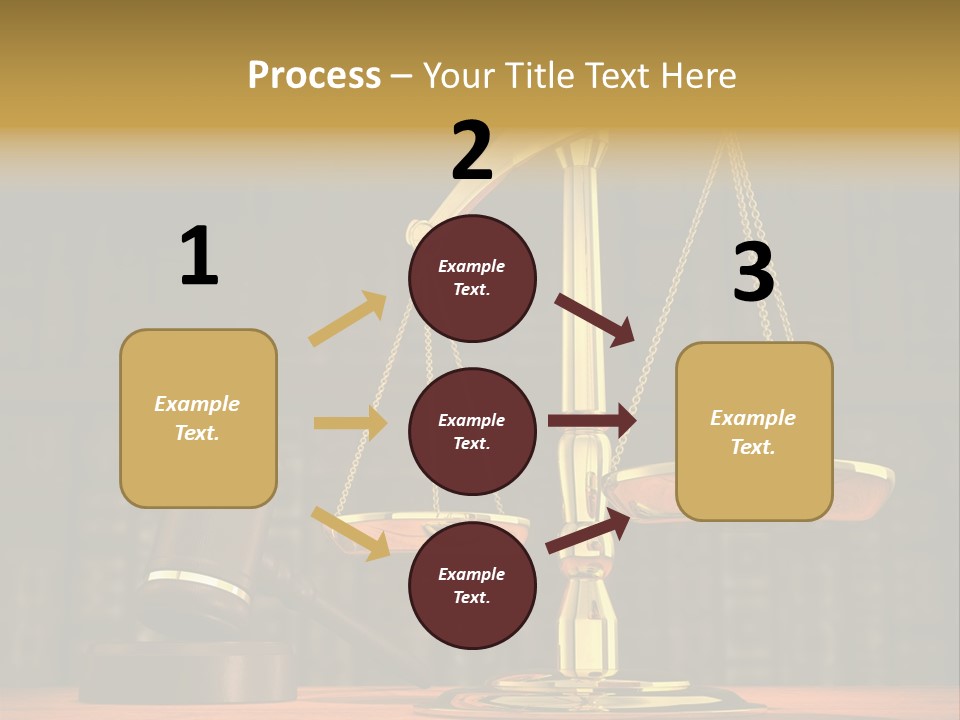 Authority Courthouse Copyspace PowerPoint Template