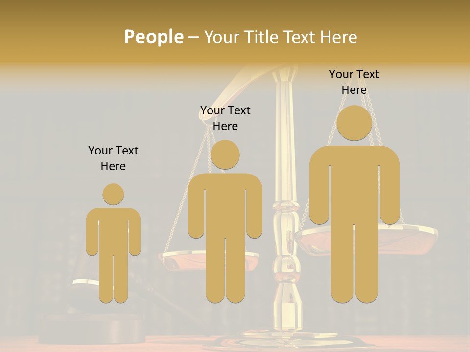 Authority Courthouse Copyspace PowerPoint Template