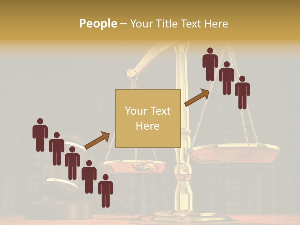 Authority Courthouse Copyspace PowerPoint Template