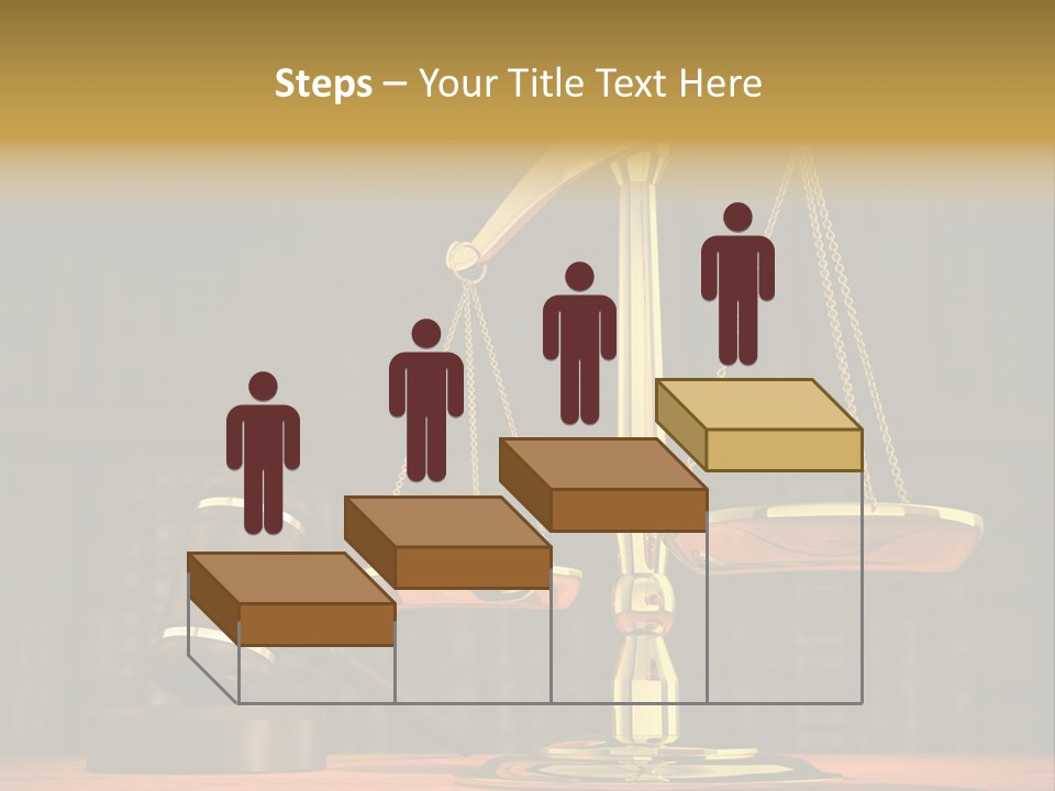 Authority Courthouse Copyspace PowerPoint Template