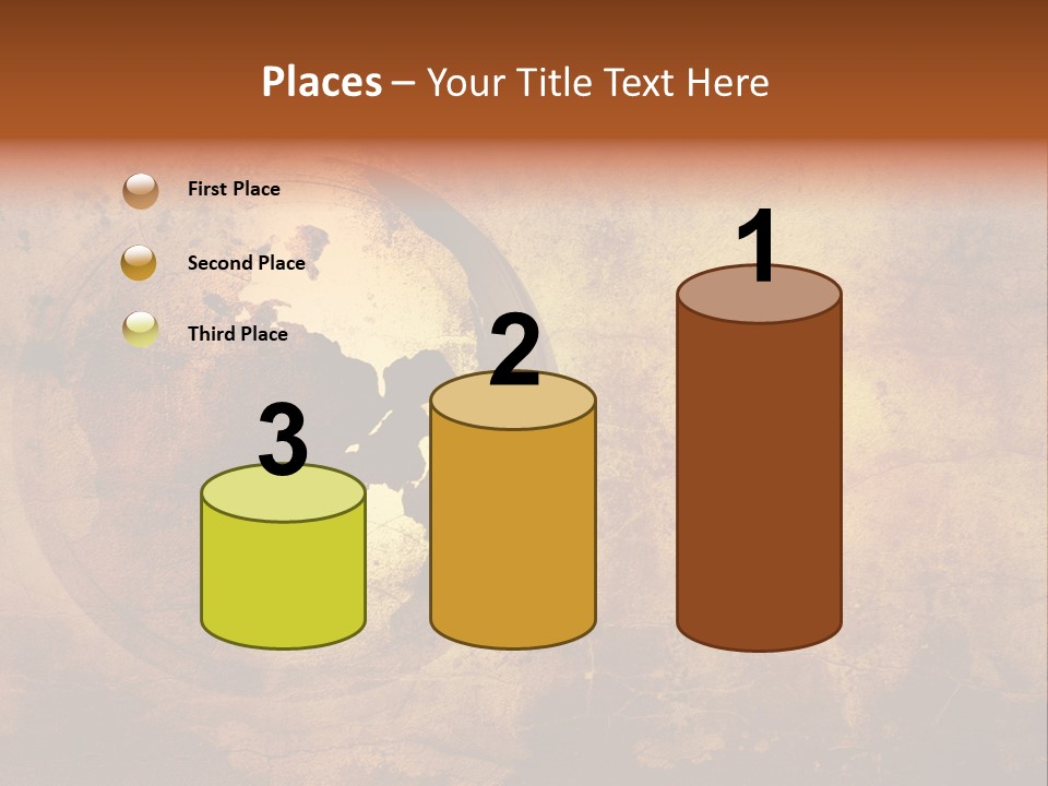 Illustration Scratch Abstract PowerPoint Template