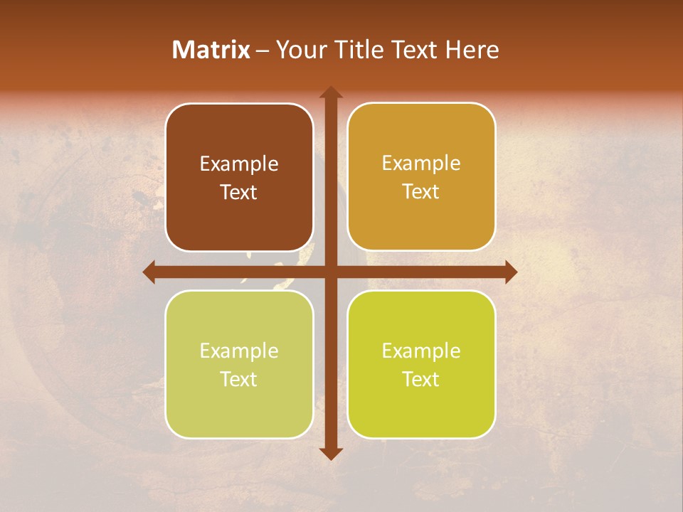 Illustration Scratch Abstract PowerPoint Template