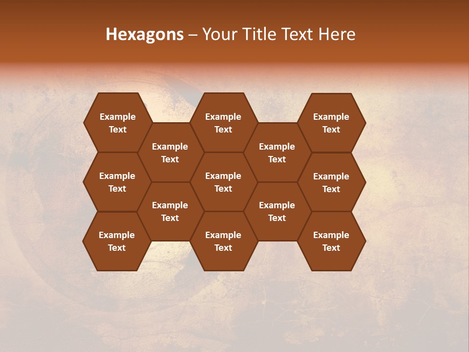 Illustration Scratch Abstract PowerPoint Template