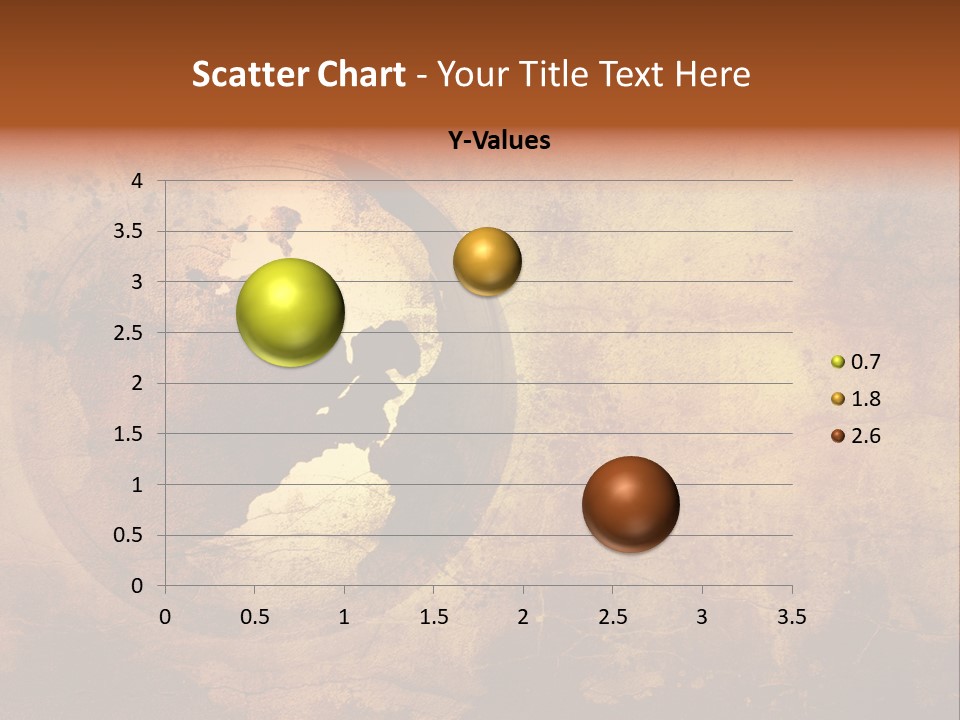 Illustration Scratch Abstract PowerPoint Template
