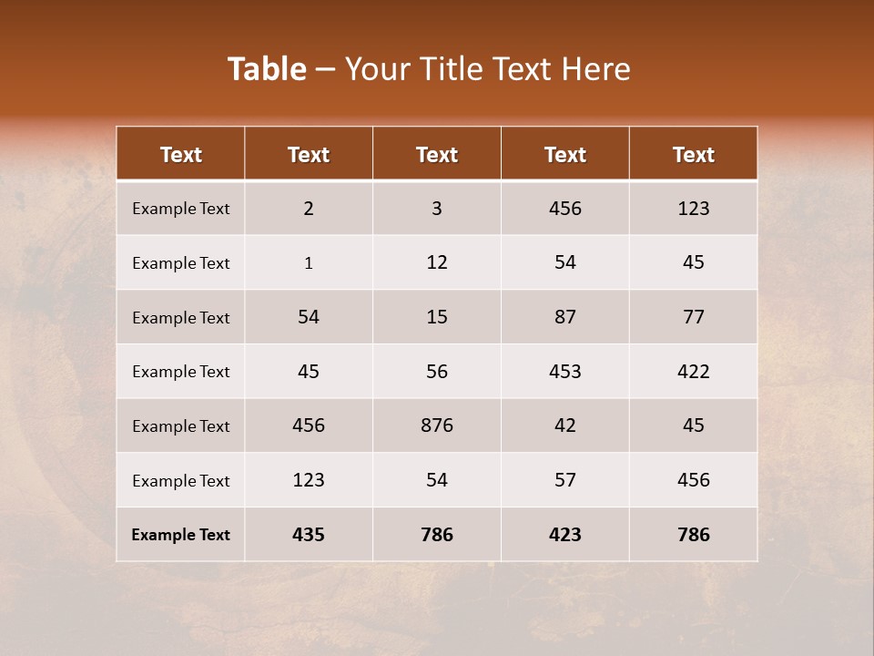 Illustration Scratch Abstract PowerPoint Template