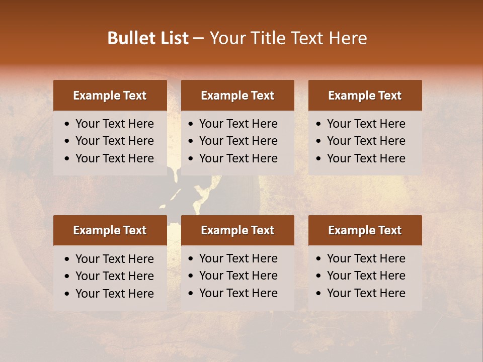 Illustration Scratch Abstract PowerPoint Template