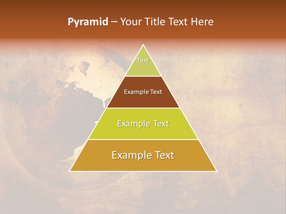 Illustration Scratch Abstract PowerPoint Template