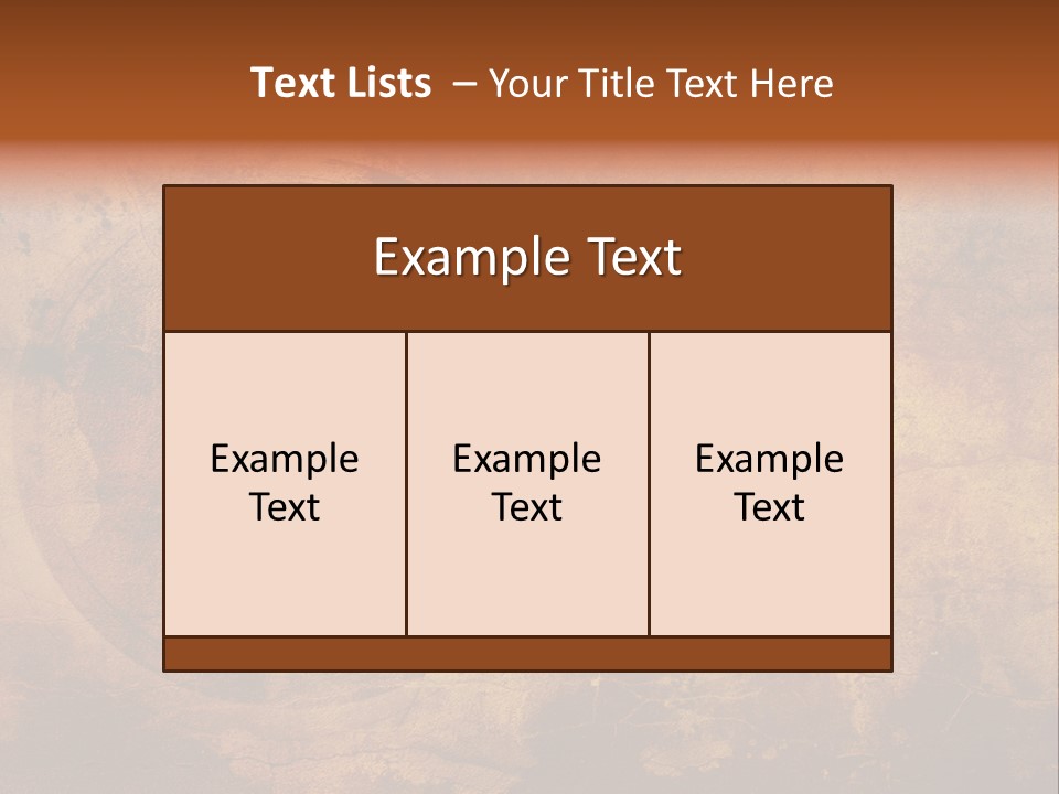 Illustration Scratch Abstract PowerPoint Template