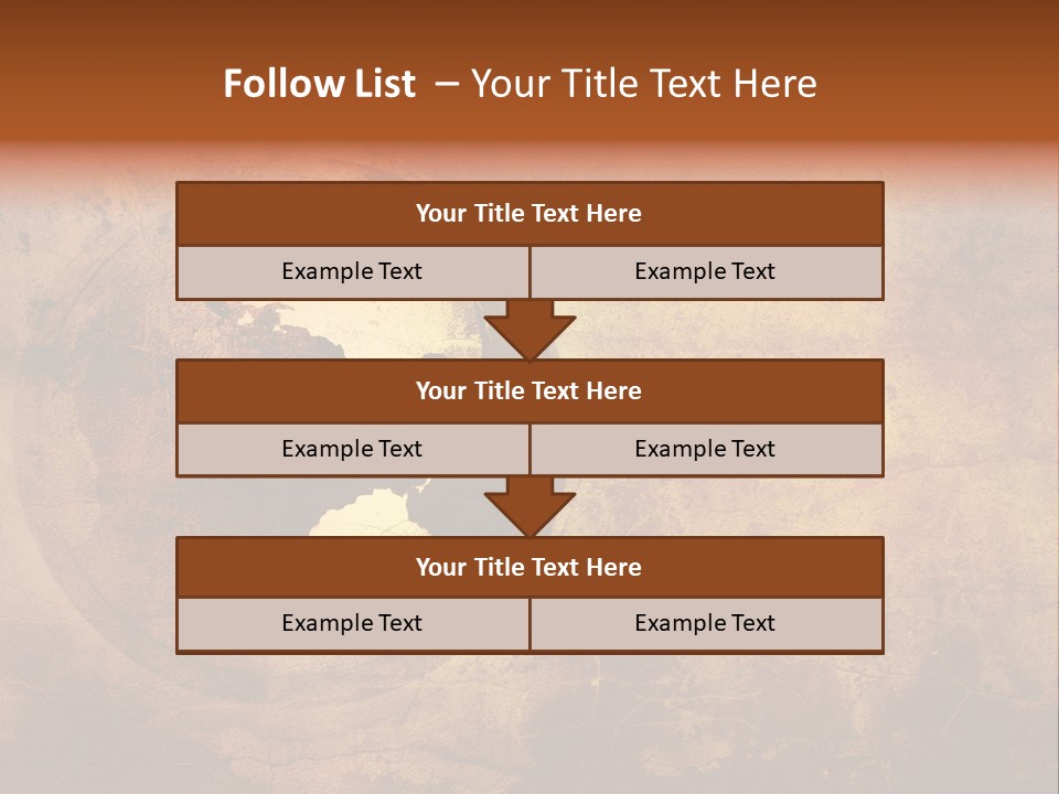 Illustration Scratch Abstract PowerPoint Template