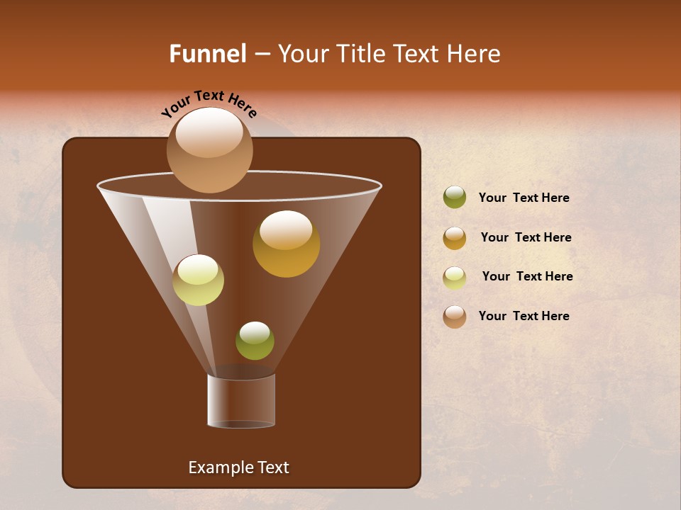 Illustration Scratch Abstract PowerPoint Template