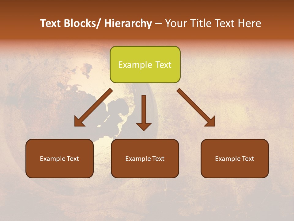 Illustration Scratch Abstract PowerPoint Template