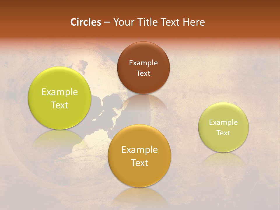 Illustration Scratch Abstract PowerPoint Template