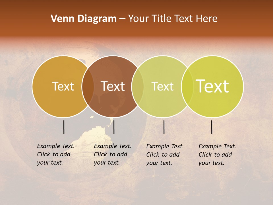 Illustration Scratch Abstract PowerPoint Template