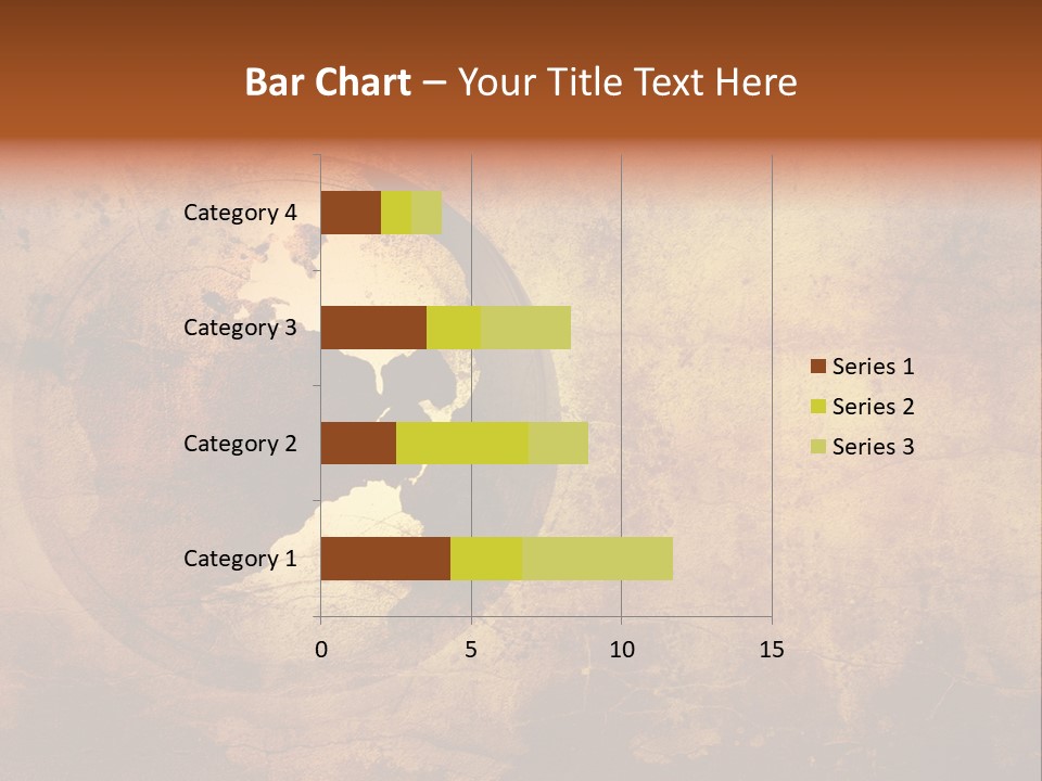 Illustration Scratch Abstract PowerPoint Template