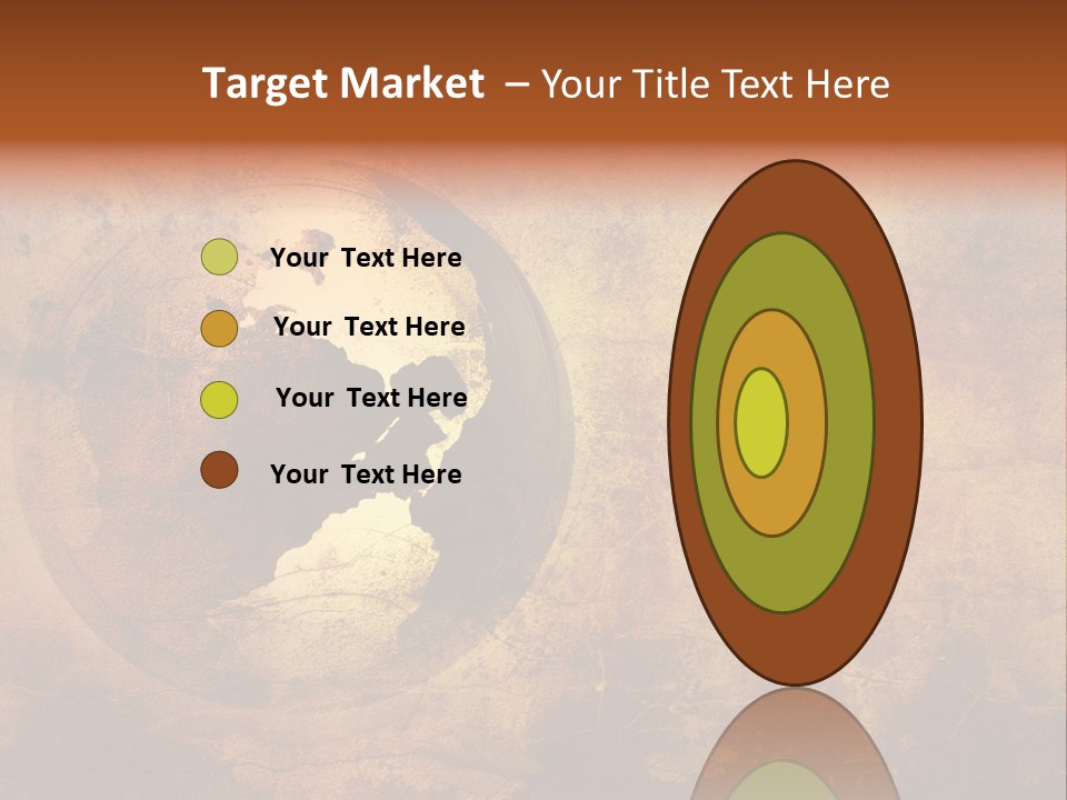 Illustration Scratch Abstract PowerPoint Template