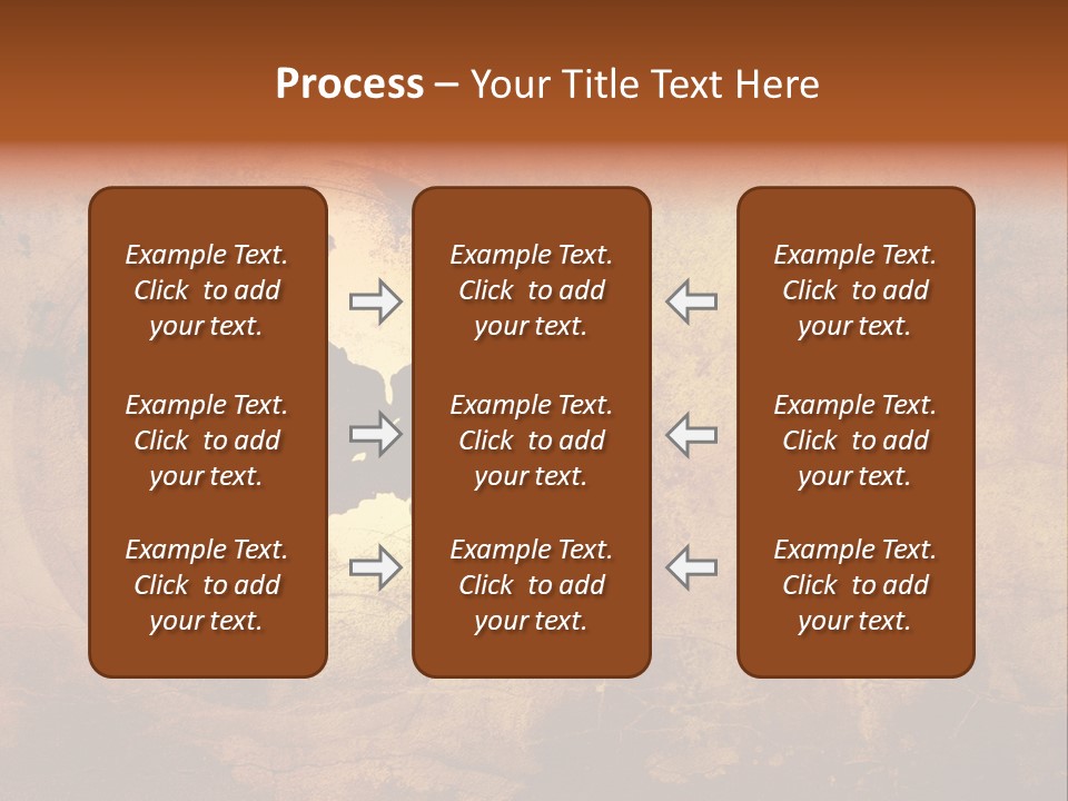 Illustration Scratch Abstract PowerPoint Template
