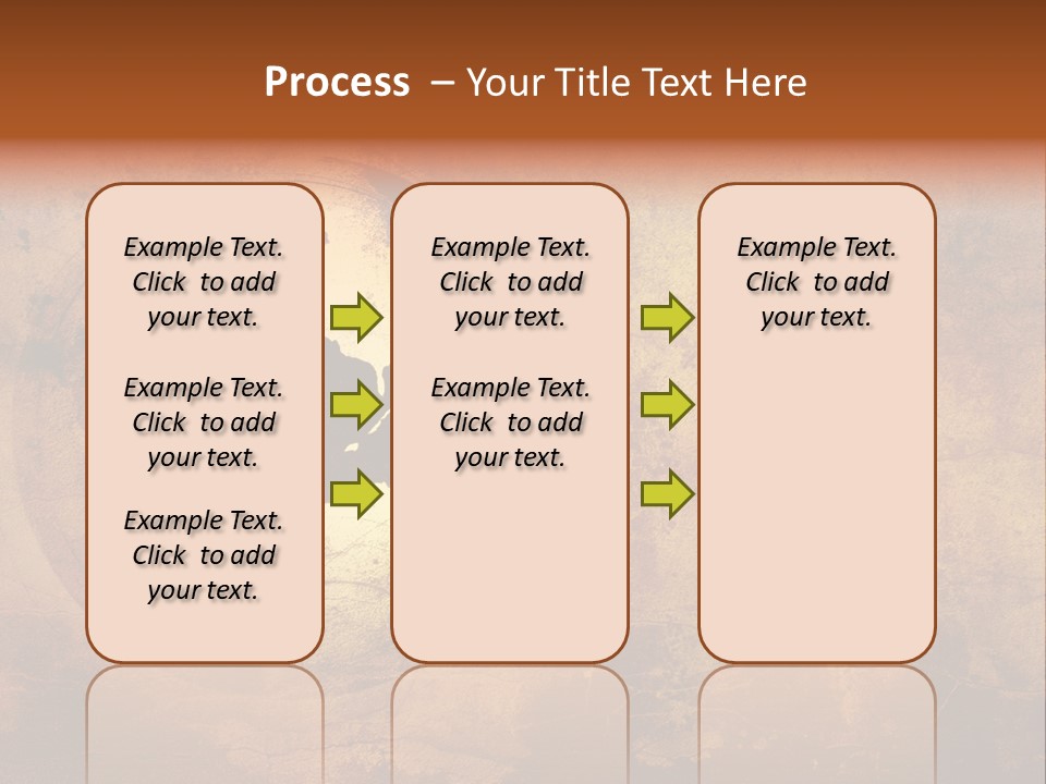 Illustration Scratch Abstract PowerPoint Template