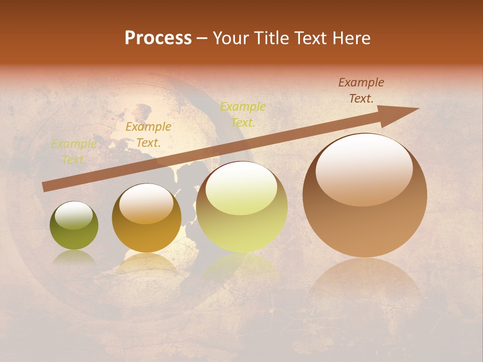 Illustration Scratch Abstract PowerPoint Template