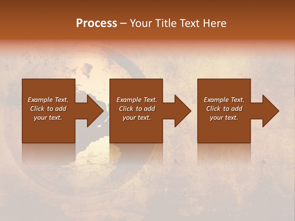 Illustration Scratch Abstract PowerPoint Template