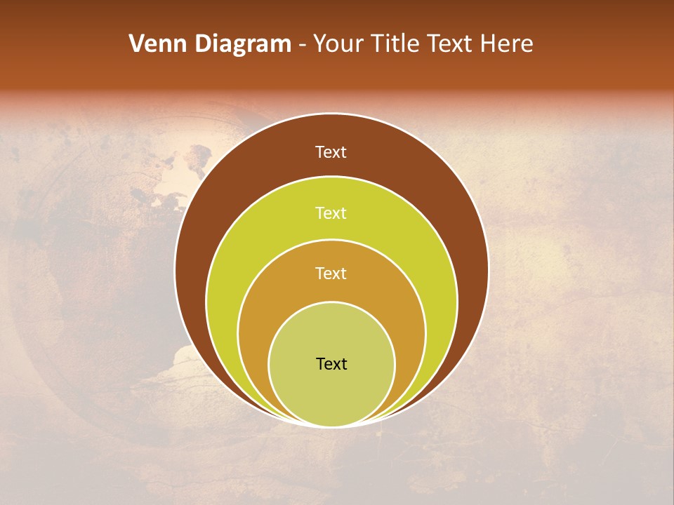 Illustration Scratch Abstract PowerPoint Template