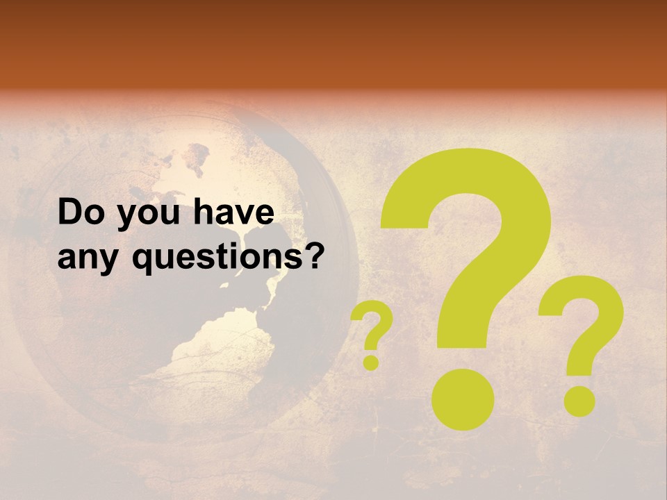 Illustration Scratch Abstract PowerPoint Template