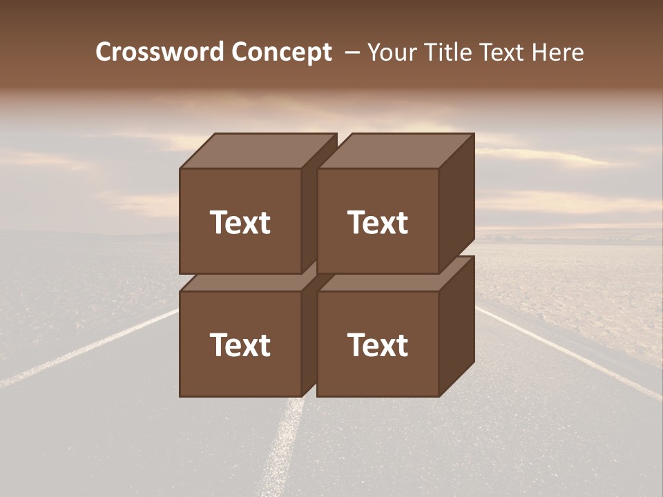 Line Direction Speed PowerPoint Template