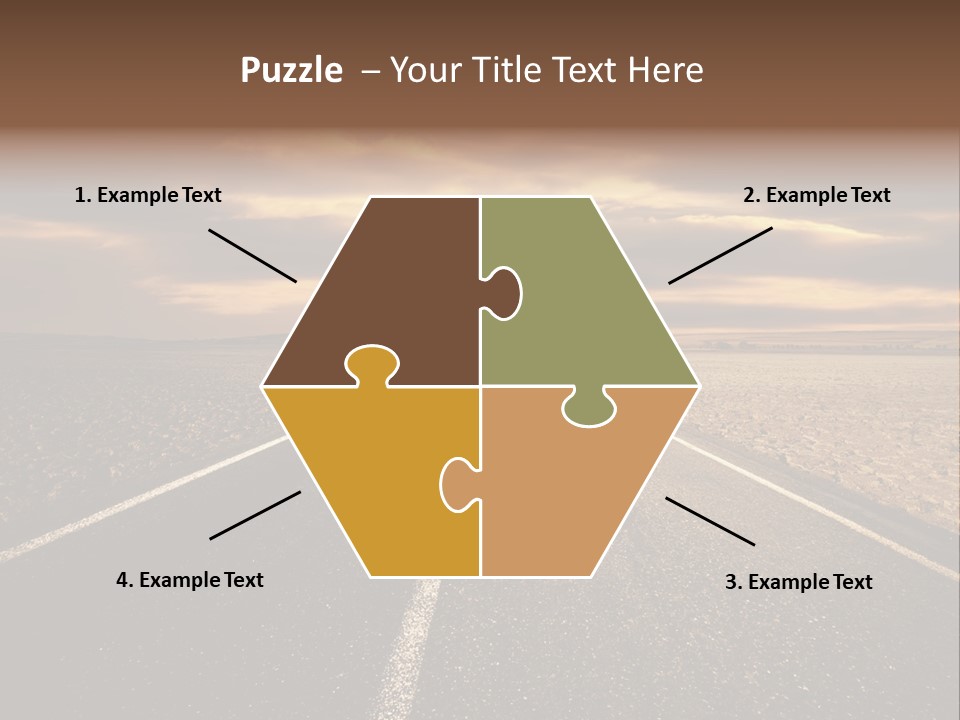 Line Direction Speed PowerPoint Template