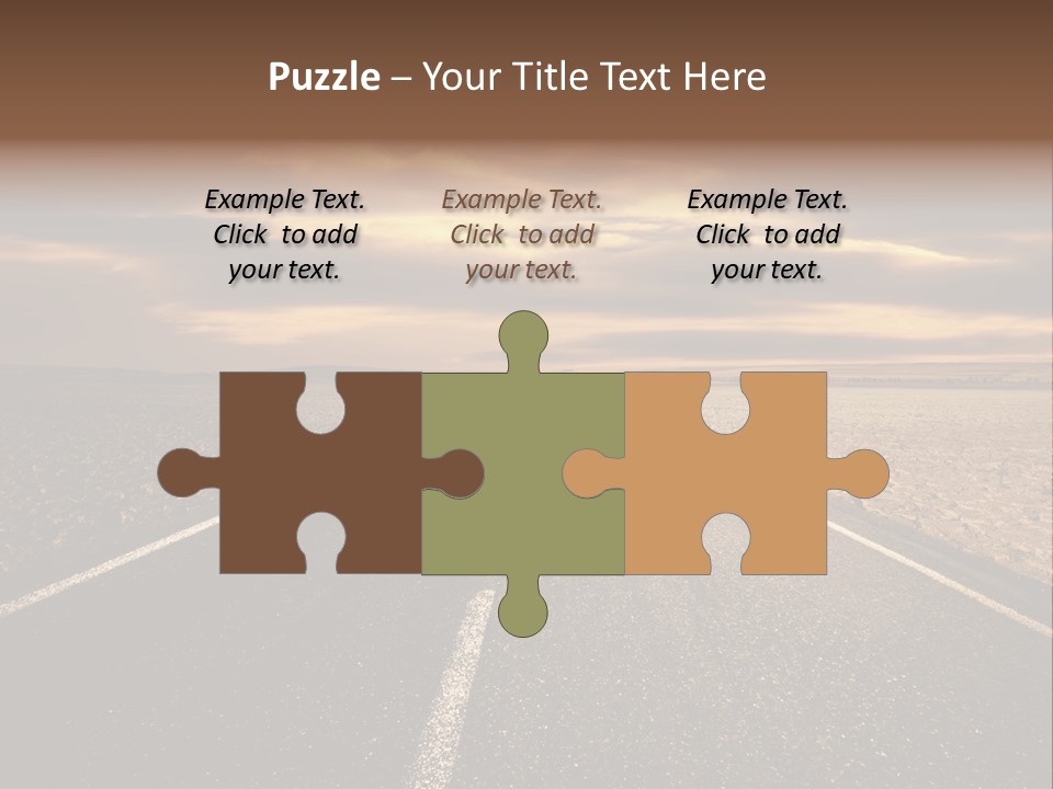 Line Direction Speed PowerPoint Template