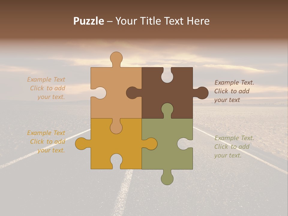 Line Direction Speed PowerPoint Template