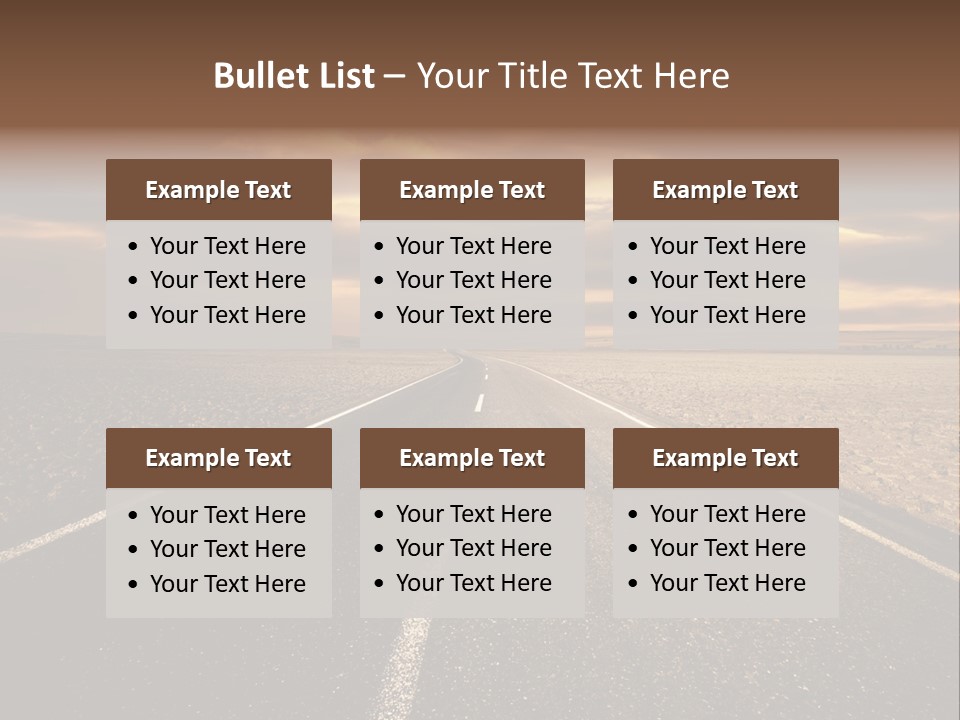 Line Direction Speed PowerPoint Template