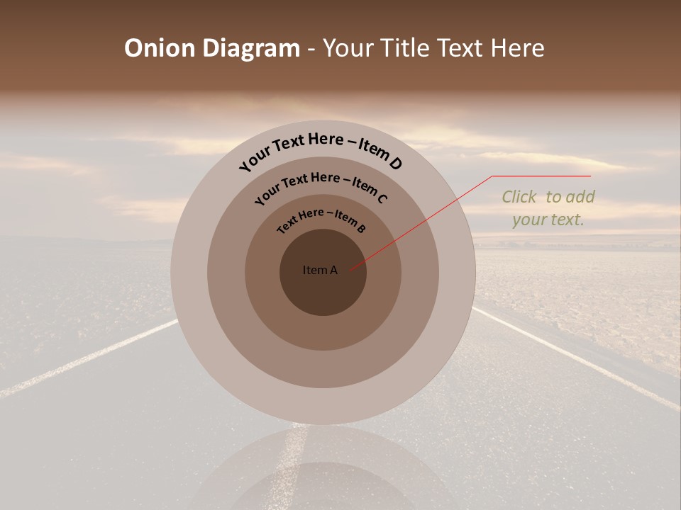 Line Direction Speed PowerPoint Template