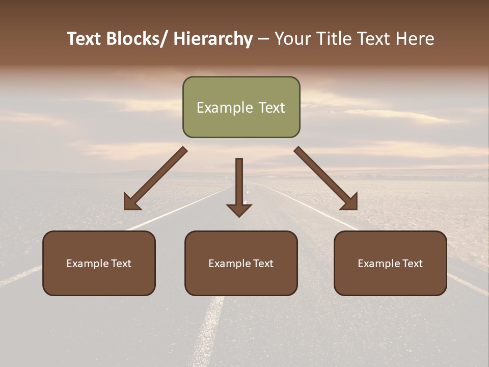 Line Direction Speed PowerPoint Template