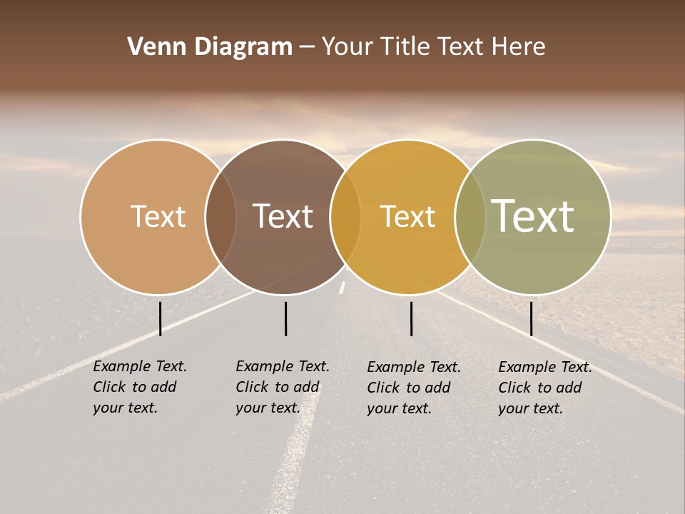 Line Direction Speed PowerPoint Template