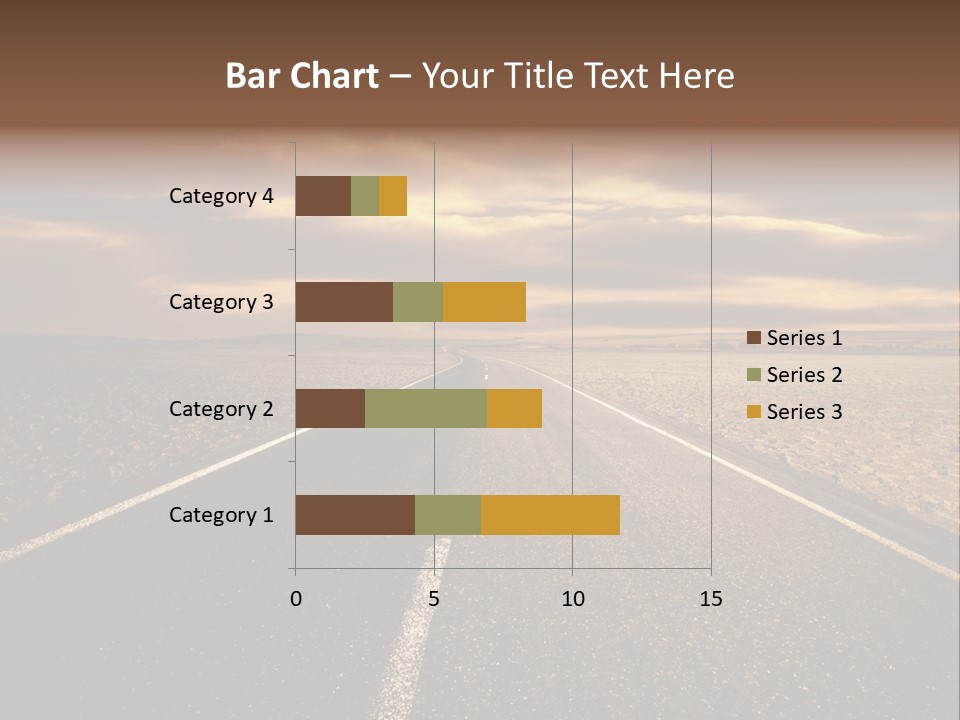 Line Direction Speed PowerPoint Template
