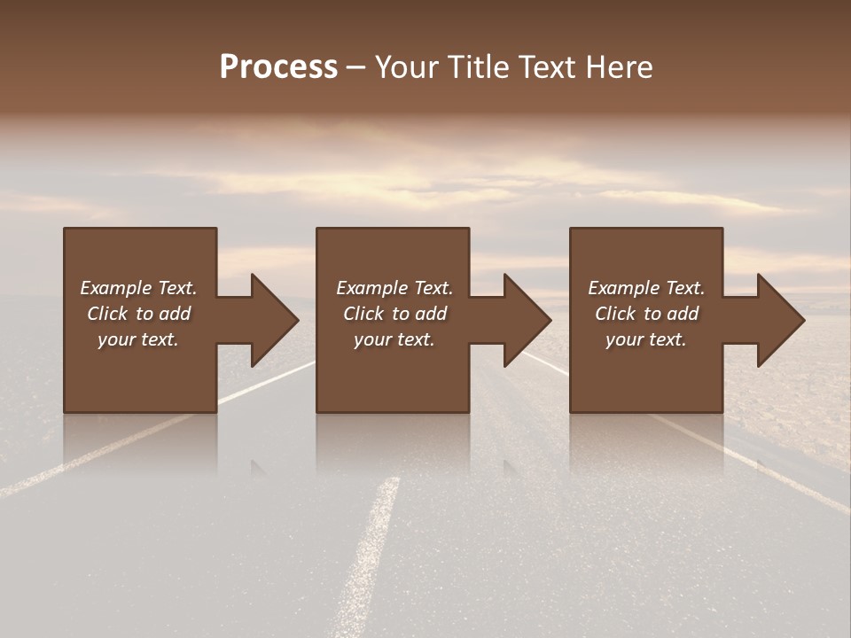 Line Direction Speed PowerPoint Template