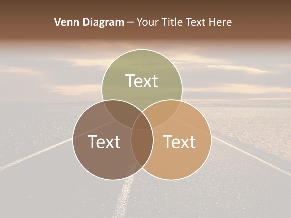 Line Direction Speed PowerPoint Template