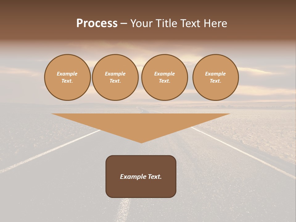 Line Direction Speed PowerPoint Template