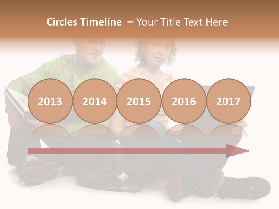 Education Boy Talk PowerPoint Template