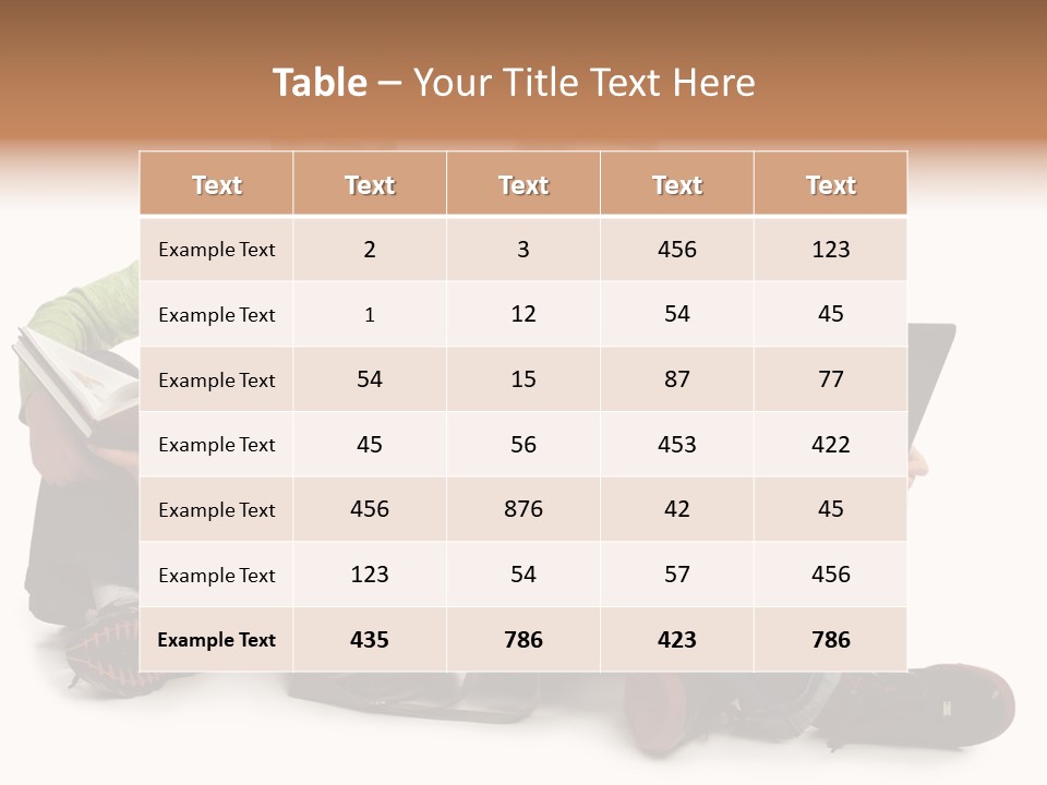 Education Boy Talk PowerPoint Template