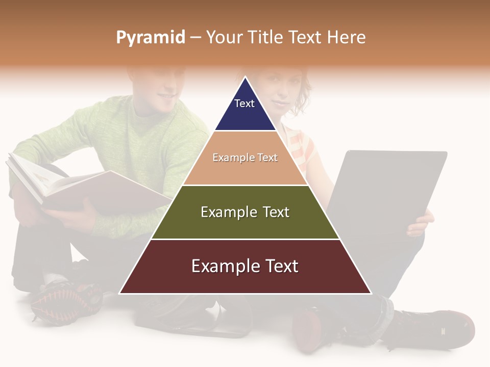 Education Boy Talk PowerPoint Template