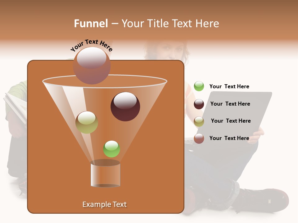 Education Boy Talk PowerPoint Template