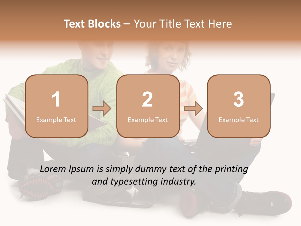 Education Boy Talk PowerPoint Template