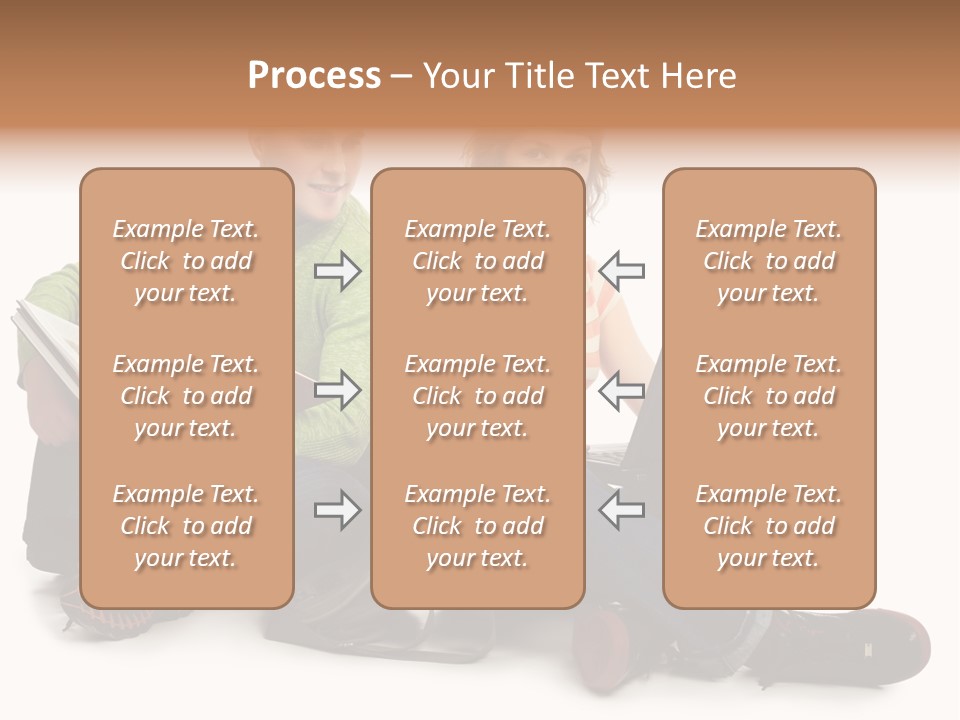 Education Boy Talk PowerPoint Template