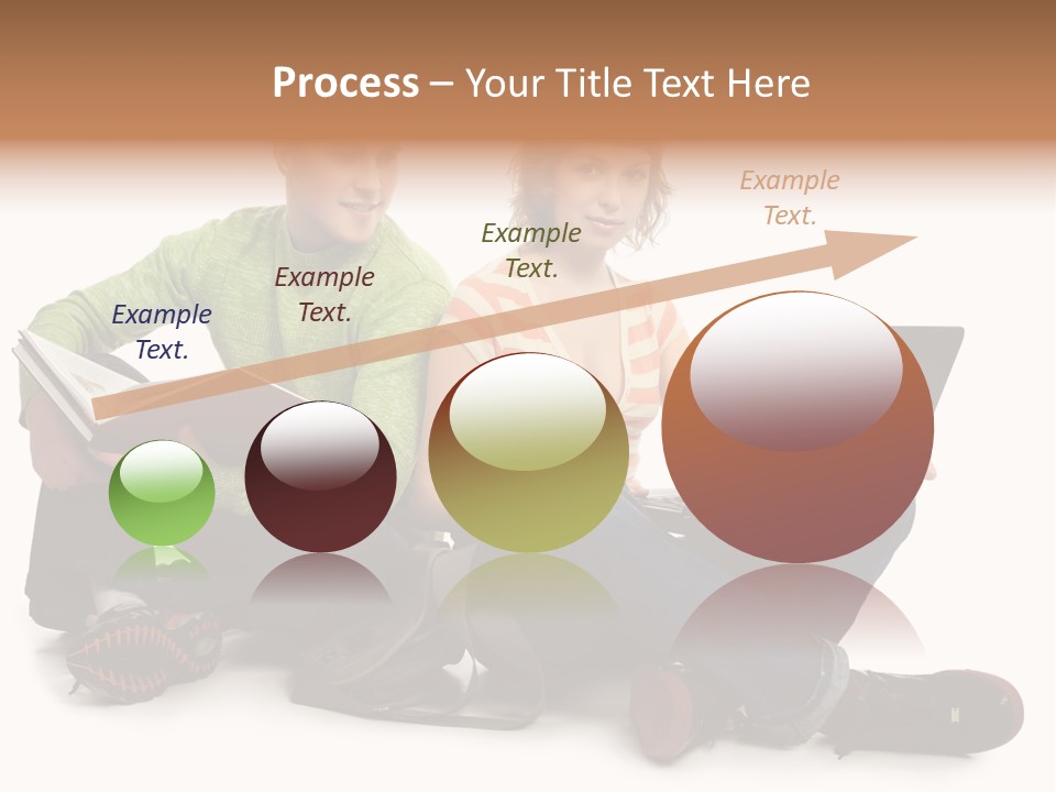 Education Boy Talk PowerPoint Template