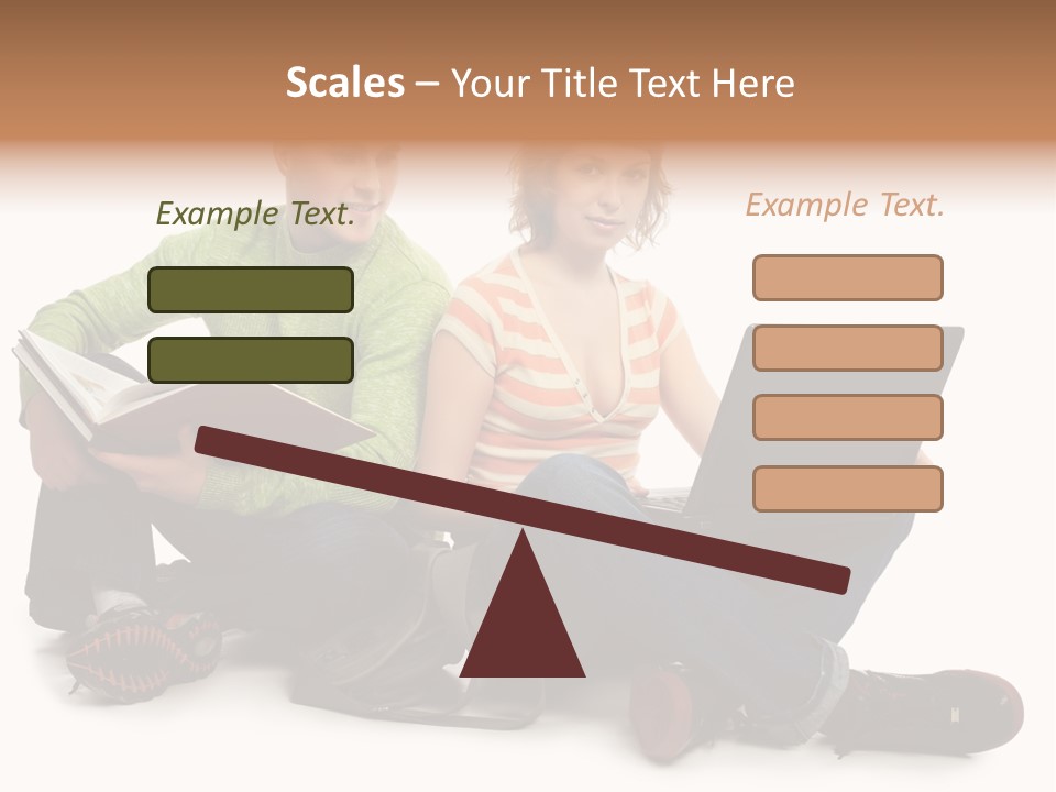 Education Boy Talk PowerPoint Template