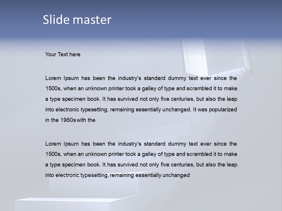 Yellow Life Achievement PowerPoint Template